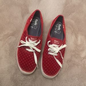 Keds Taylor Swift Champion Velvet Shoes 8.5